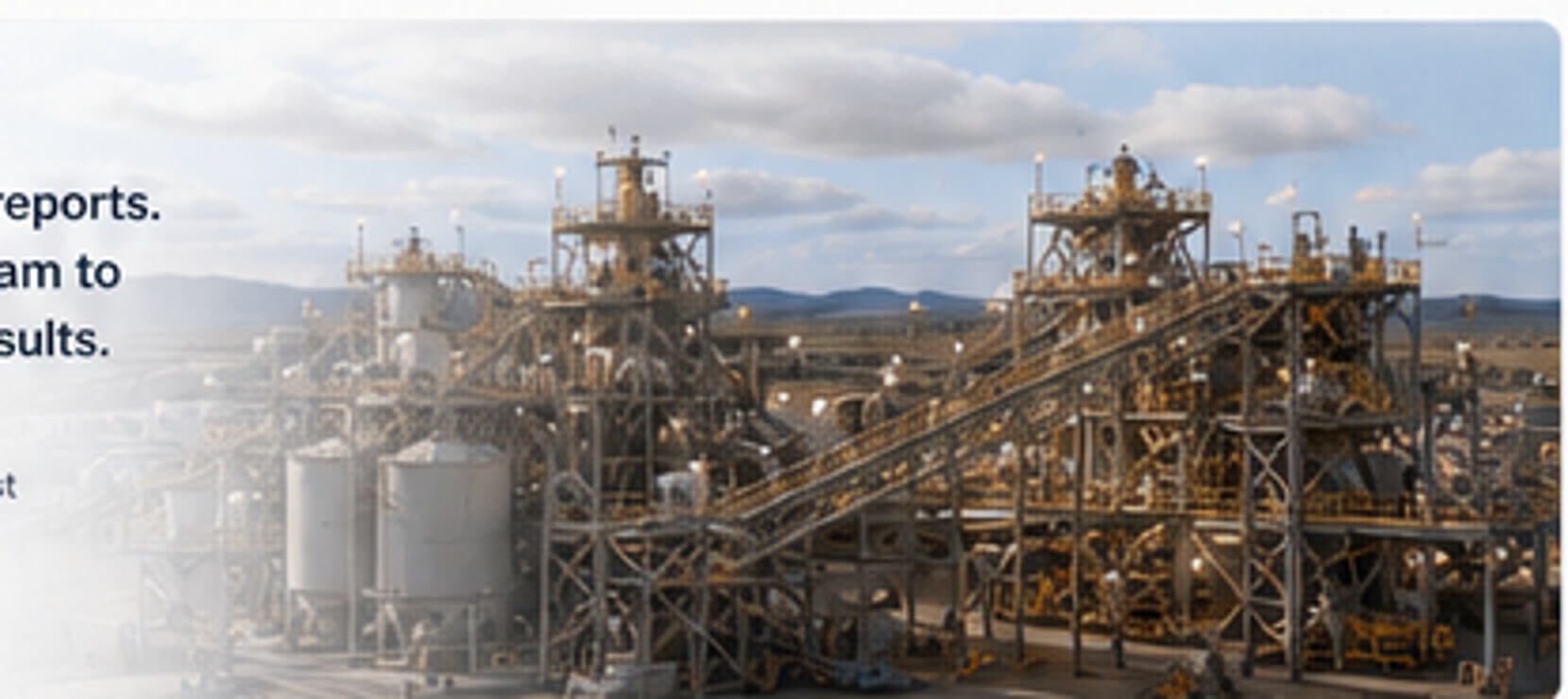 Mineral processing plant